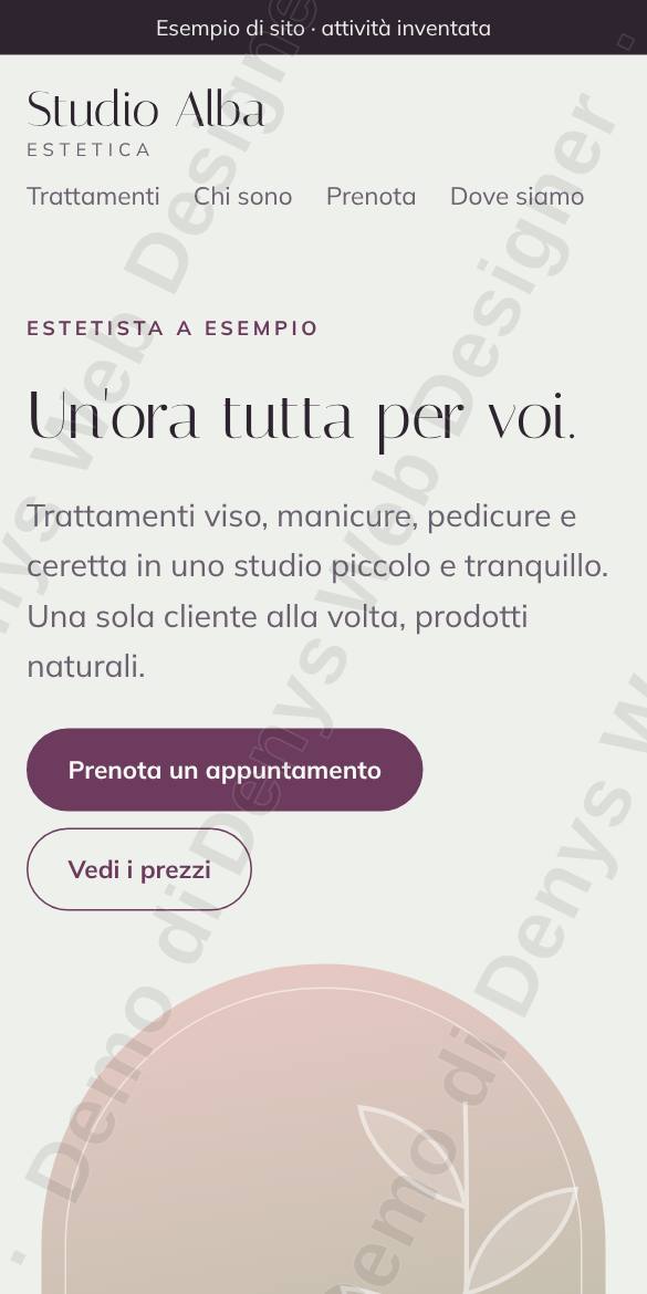 Studio Alba su telefono