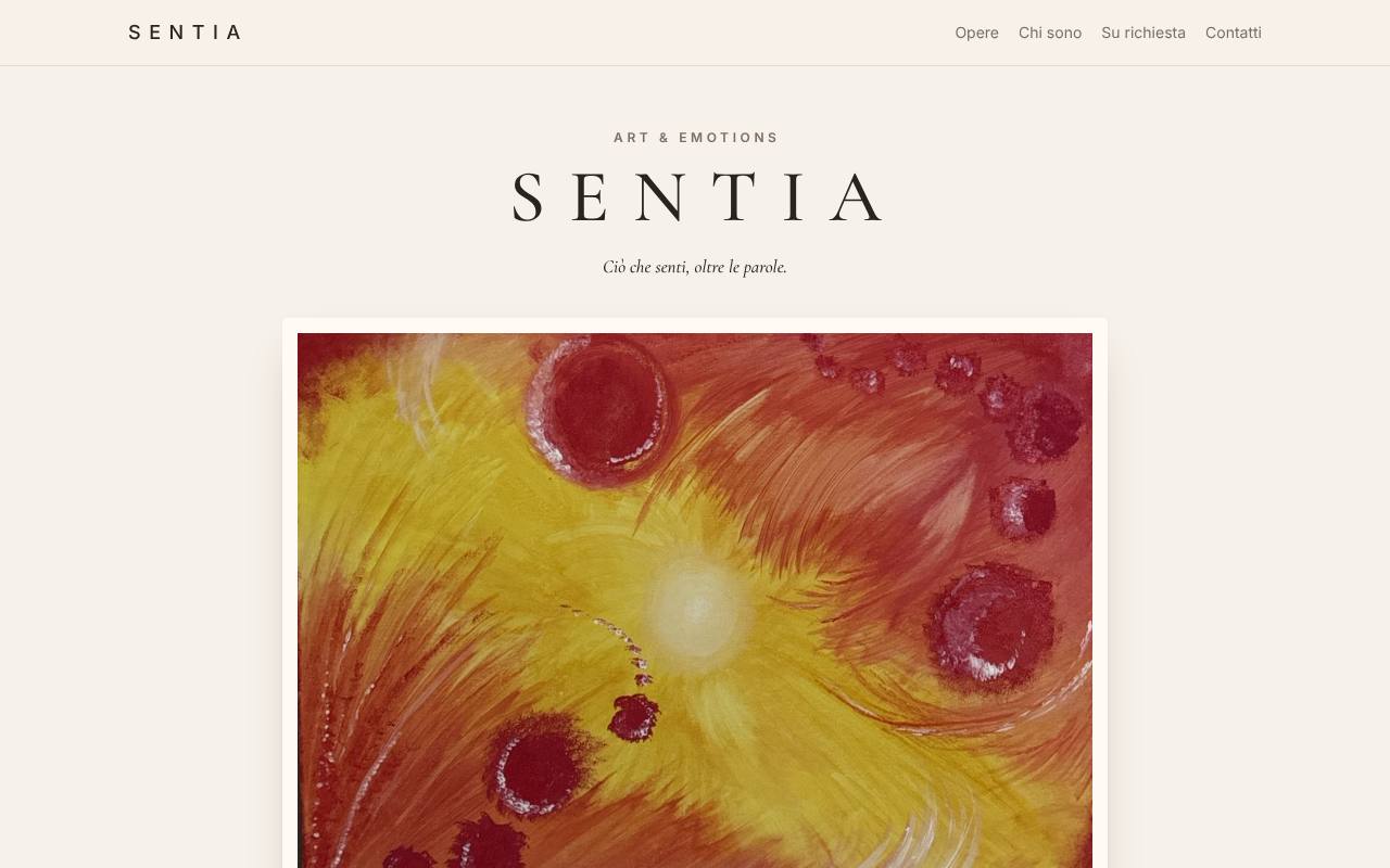 SENTIA, pittrice su computer