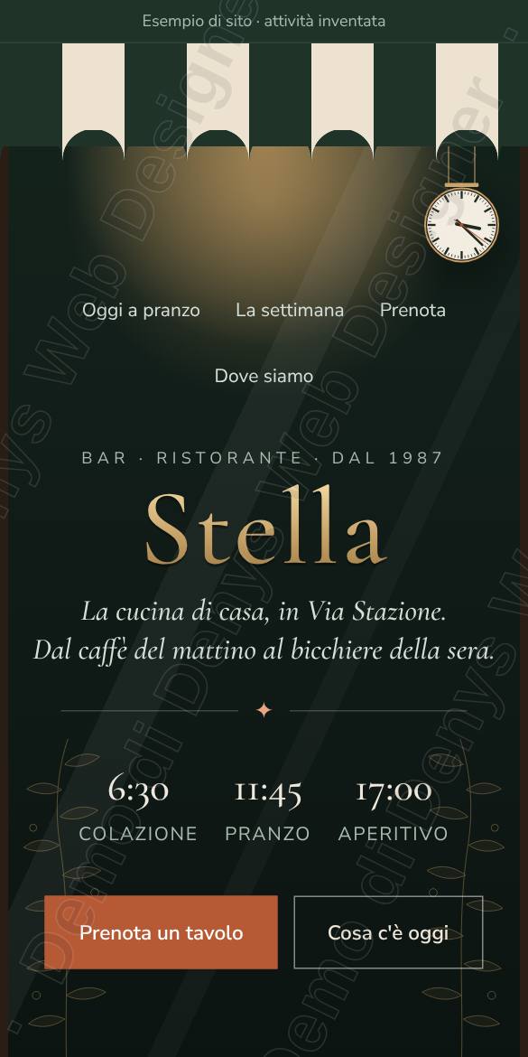Bar Stella su telefono