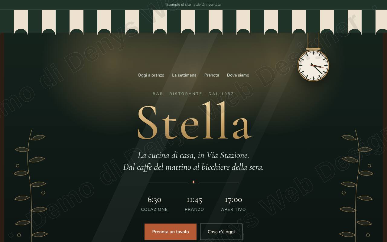 Bar Stella su computer