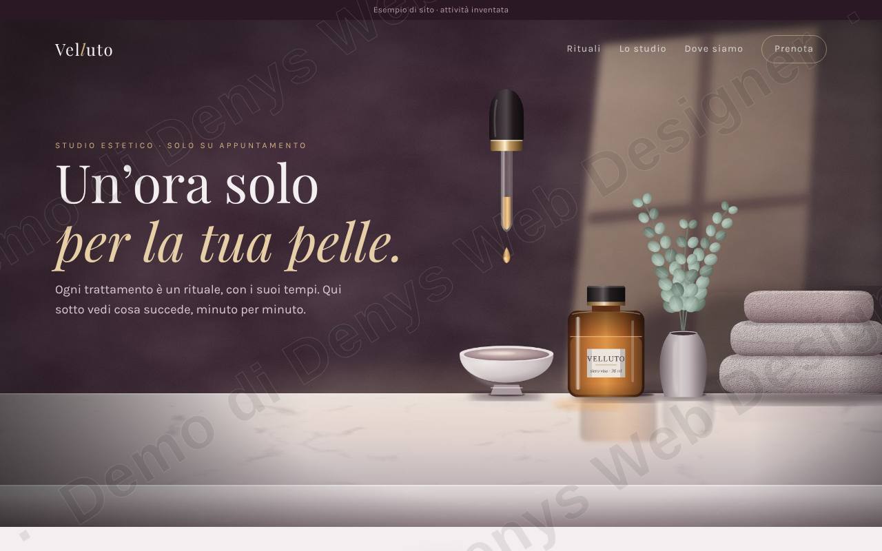 Velluto su computer